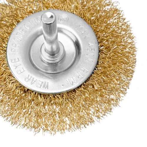 Набор щеток для дрели, 5 шт, 2 плоские, 50-75 мм, 3 "чашки", 25-50-75 мм, со шпильками Matrix