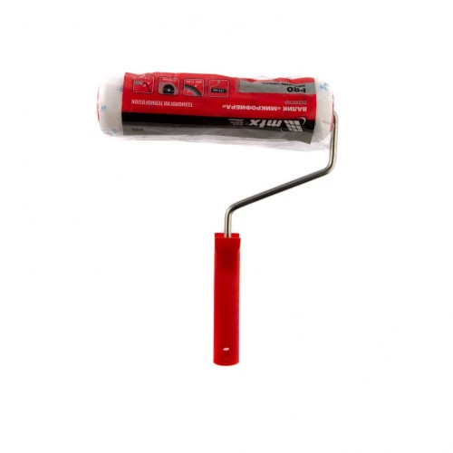 Валик "Микрофибра" Pro, 250 мм, ворс 12 мм, D 48 мм, D ручки 8 мм, полиэстер MTX