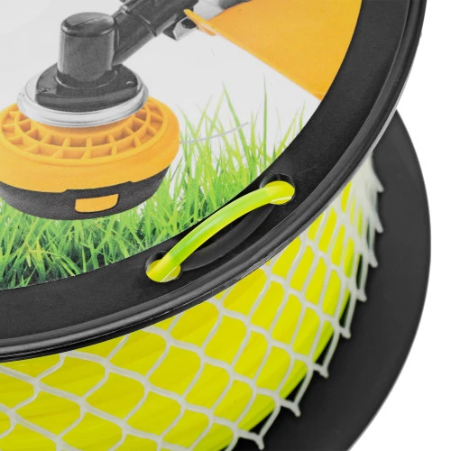 Леска для триммера круглая, 3,0мм х 123м, на DIN катушке FLEX CORD,  Denzel