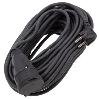 Удлинитель силовой 20 м, 16 А, тип УХз16, КГ 3 x 2.5 мм, 1 розетка, Сибртех