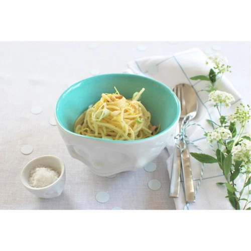 Чаша happy, 500 мл, белая/нефритовая