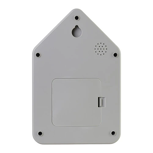 Часы настенные с маятником qq-up, темно-серые