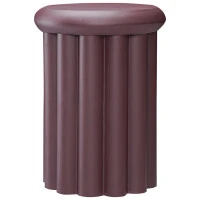 Столик приставной vivlend, D37 см, сливовый