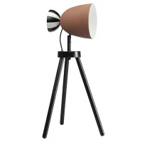 Светильник настольный anniken, D20х58 см, терракотовый