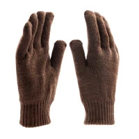 Перчатки трикотажные, двойные, полушерстяные, Сибртех