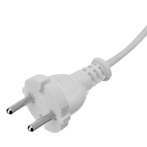 Шнур электрический соединительный, для настольной лампы, 1.7 м, 120 Вт, белый, тип V-1 Сибртех