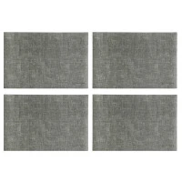 Набор из 4-х сервировочных салфеток leanera, 30х45 см, серые