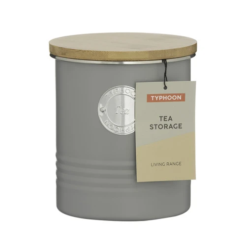 Емкость для хранения чая living серая 1 л