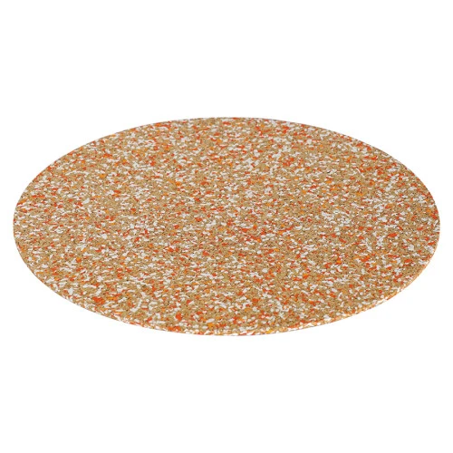 Набор из 4-х сервировочных ковриков из пробки и переработанного материала recork, D30 см