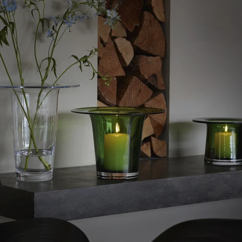 Ваза victoria, 26 см, прозрачная