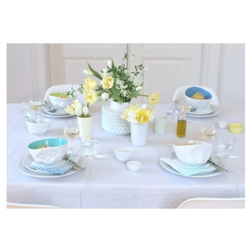 Чаша tasty, 500 мл, белая/хаки