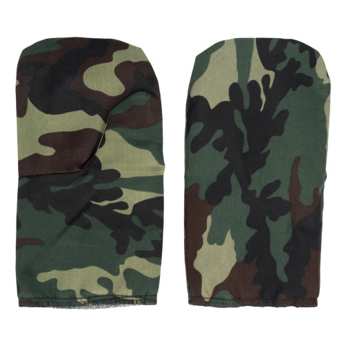 Рукавицы зимние, защита от пониж температур и мех воздействий, утеплитель ватин, камуфляж Сибртех