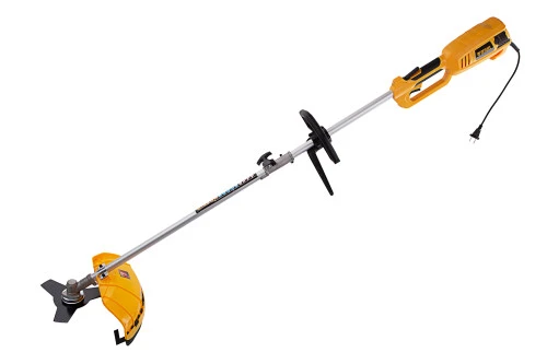 Триммер электрический TE-1220, 1200 Вт, 380 мм, катушка, диск, разборная штанга Denzel