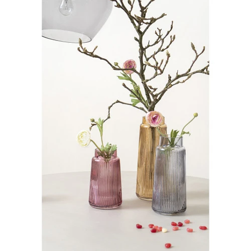 Ваза noemi, 28 см, коричневая