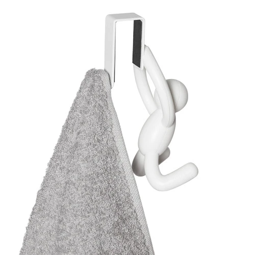 Набор надверных крючков buddy, белый, 2 шт.