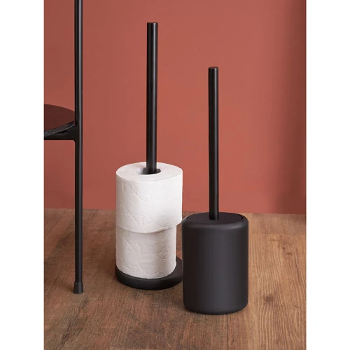 Ершик для унитаза slim, черный