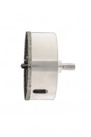 Сверло алмазное по керамограниту, 110 х 67 мм, трехгранный хвостовик Matrix