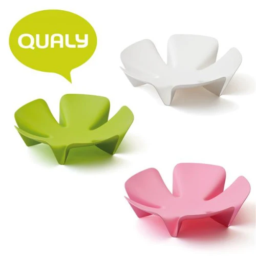 Ваза для фруктов flower, зеленая