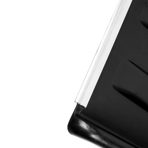 Движок для уборки снега пластиковый, 700х550х1470 мм, стальная рукоятка, Сибртех