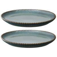 Набор из двух тарелок темно-серого цвета из коллекции kitchen spirit, 26 см