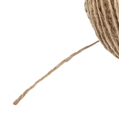 Шпагат джутовый, 1.5 мм, L 100 м, 2-ниточный, Сибртех