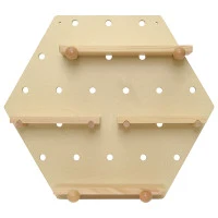 Пегборд shely, 43х50 см, светлое дерево