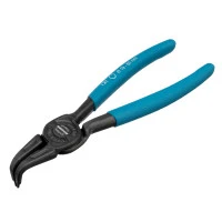 Съемник, 165 мм, для внутренних стопорных колец (19-60 мм) изогнутые губки (сжим) Gross