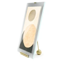 Фоторамка flute, 26х30 см, латунь