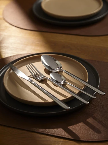 Набор столовых приборов pure, серебристые глянцевые, 16 пред.