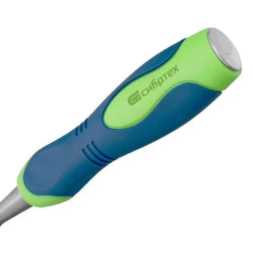 Долото-стамеска, 28 мм, двухкомпонентная рукоятка Сибртех