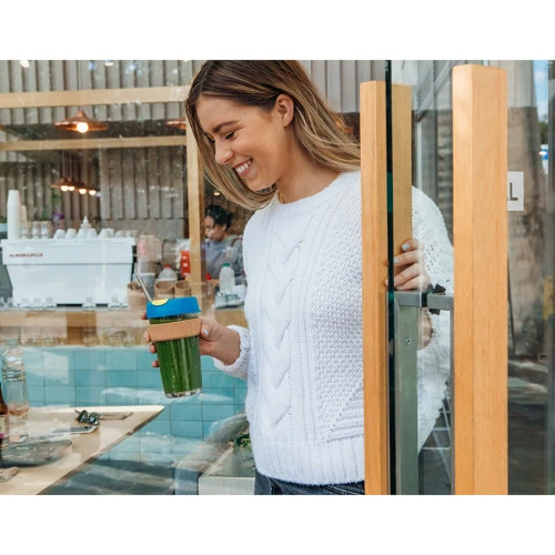 Кружка brew cork l 454 мл black