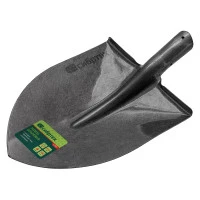 Лопата штыковая, 225х295 мм, углубленная, рессорная сталь, 0,7 кг, без черенка// Сибртех