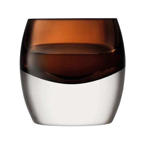 Набор низких стаканов whisky club, 230 мл, коричневый, 2 шт.