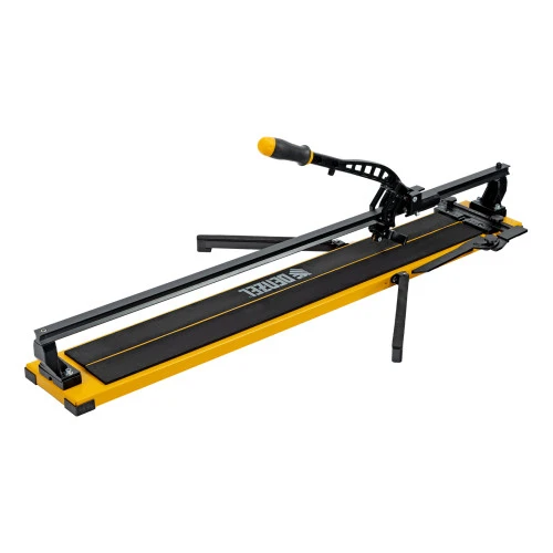 Плиткорез рельсовый 1000х16мм, каретка на подш., стальная станина, усил. рукоятка-пенал Denzel