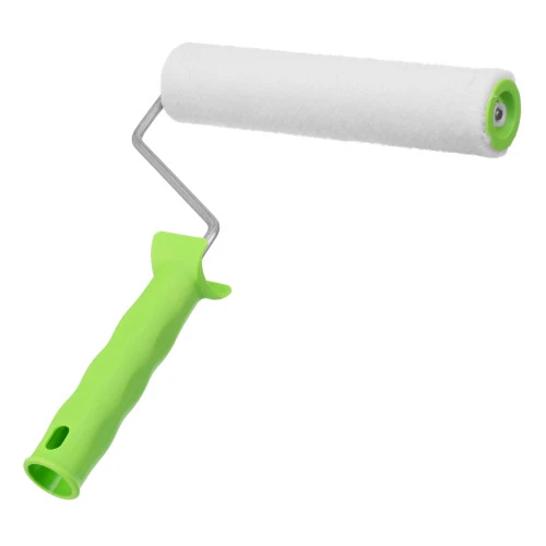 Валик "Велюр" с ручкой, 200 мм, ворс 5 мм, D 36 мм, D ручки 6 мм Сибртех