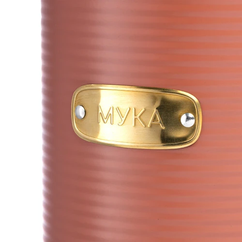 Банка для хранения муки irmel, 2,5 л, терракота