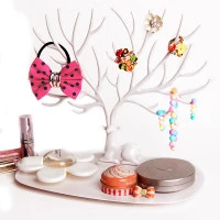 Дерево для украшений малое deer, белое