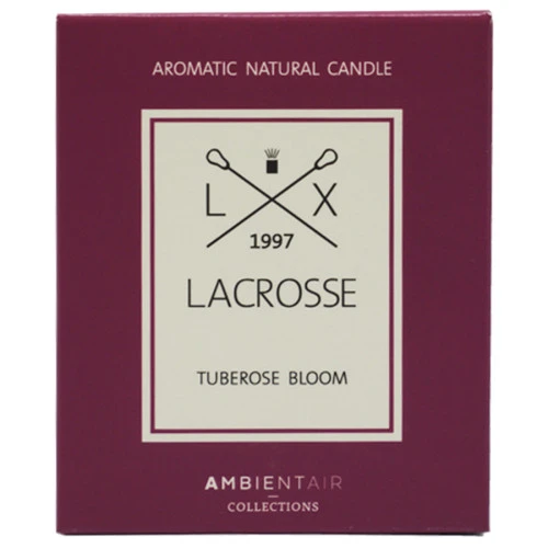 Свеча ароматическая lacrosse, tuberose bloom, 40 ч