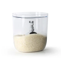 Контейнер с мерной ложкой lucky mouse, 3,5 л