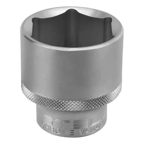 Головка торцевая, 30 мм, шестигранная, CrV, под квадрат 1/2 Stels