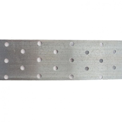 Лента перфорированная монтажная, 2 мм, LM 5см х 10 м, отвер. 4.5-5 мм, цинк Сибртех