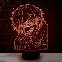 3D светильник  Канэки в повязке (Токийский гуль)