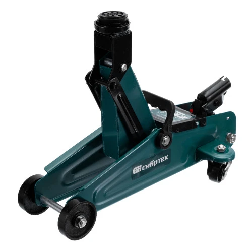 Домкрат гидравлический подкатной, 2 т, 135-320 мм Сибртех