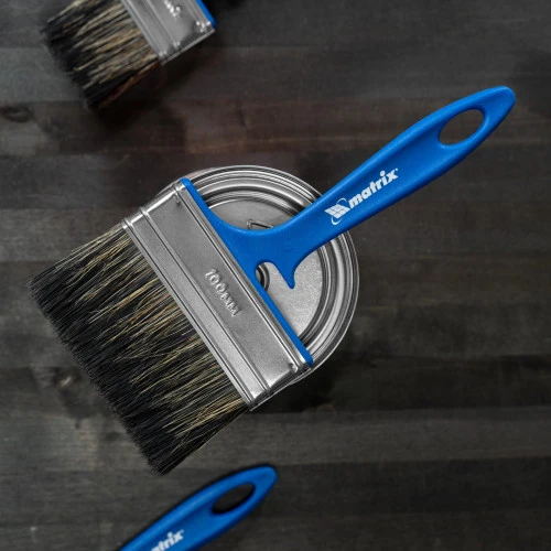 Кисть флейцевая "Водные краски" Color Line 100 x 12 мм Matrix