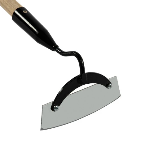 Мотыга стальная, 170 х 60 х 1300 мм, деревянный черенок, Сибртех