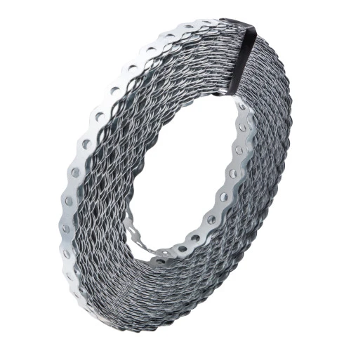 Лента перфорированная вентиляционная, "волна", 0.55 мм, LP VLN 1.2 см х 25 м, цинк Сибртех