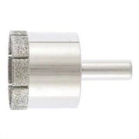 Сверло по стеклу и керамической плитке, 38 х 55 мм, цилиндрический хвостовик Сибртех