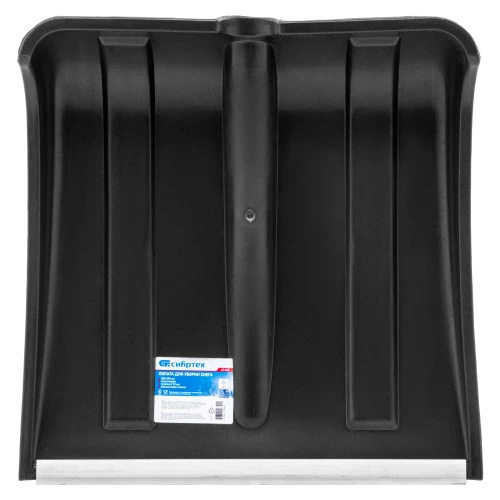 Лопата для уборки снега пластиковая, 350 х 350 мм, без черенка, Сибртех