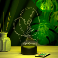 3D светильник  Светильник "Художественная гимнастика"