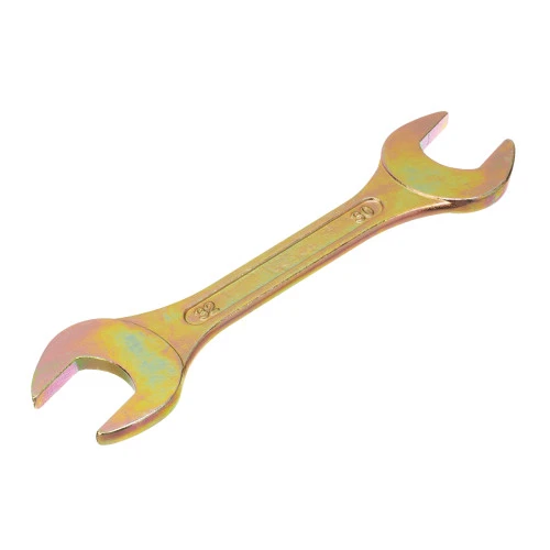 Набор ключей рожковых 6-32 мм, 12 шт, желтый цинк Сибртех